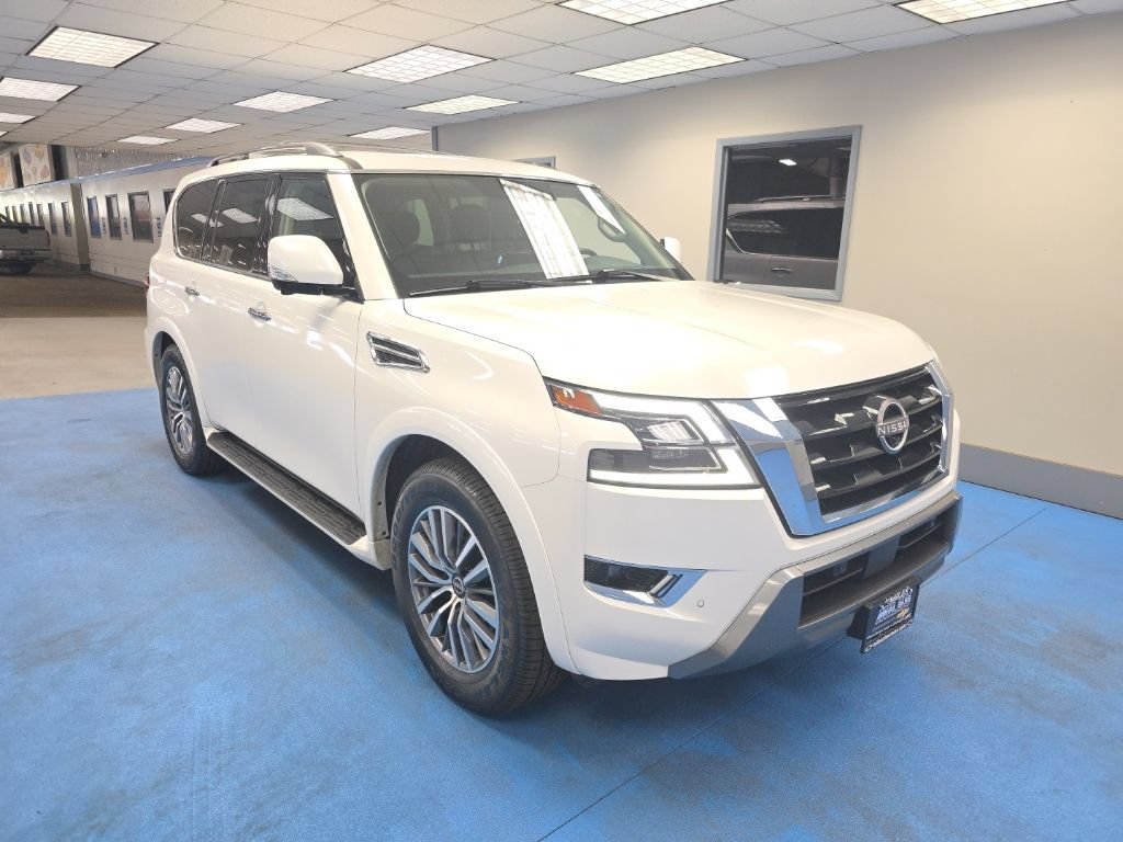 Used 2023 Nissan Armada SL w/ Captain's Chairs Package