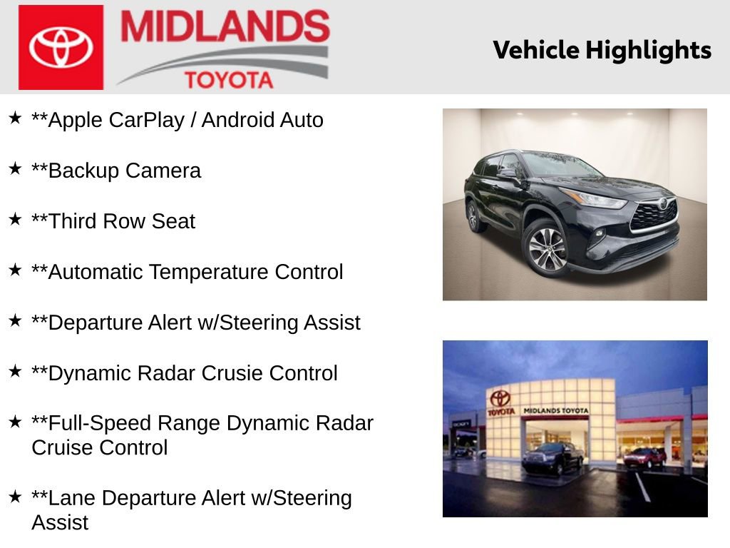 Used 2020 Toyota Highlander XLE image 2