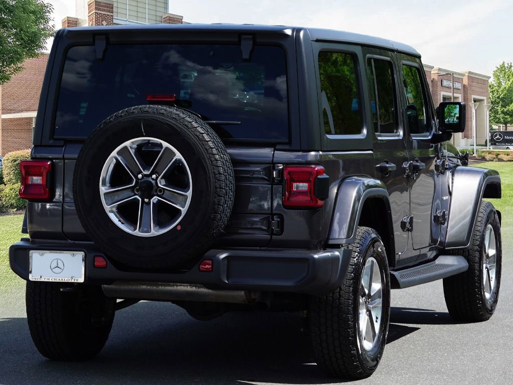 Used 2022 Jeep Wrangler Unlimited Sahara w/ LED Lighting Group image 6