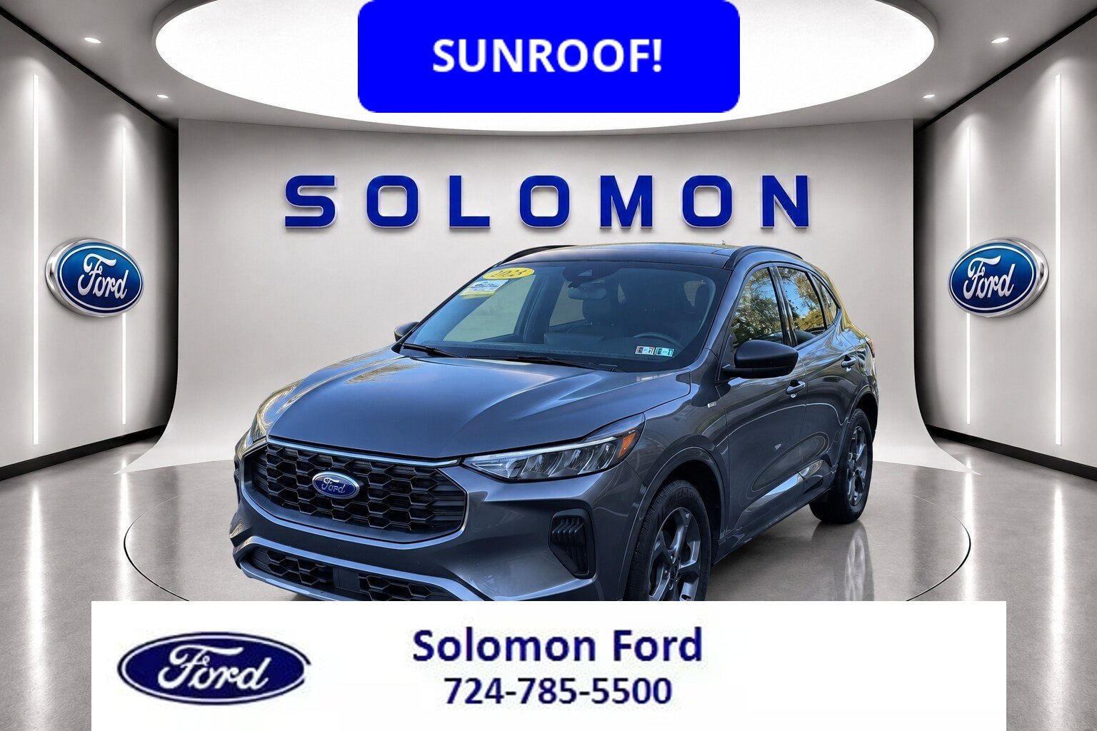 Certified 2023 Ford Escape ST-Line w/ Tech Pack #1