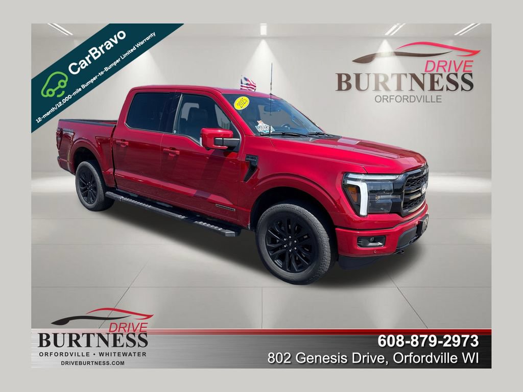 Used 2025 Ford F150 Lariat w/ Equipment Group 502A High AWD/4WD image 1