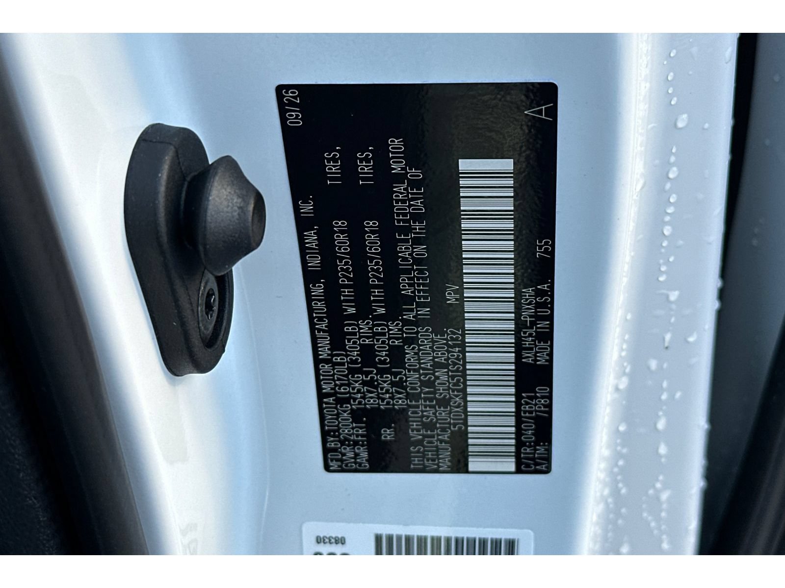 New 2026 Toyota Sienna XSE AWD/4WD image 36