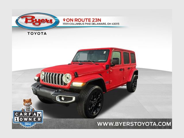 Used 2025 Jeep Wrangler Unlimited Sahara w/ Safety Group AWD/4WD image 1