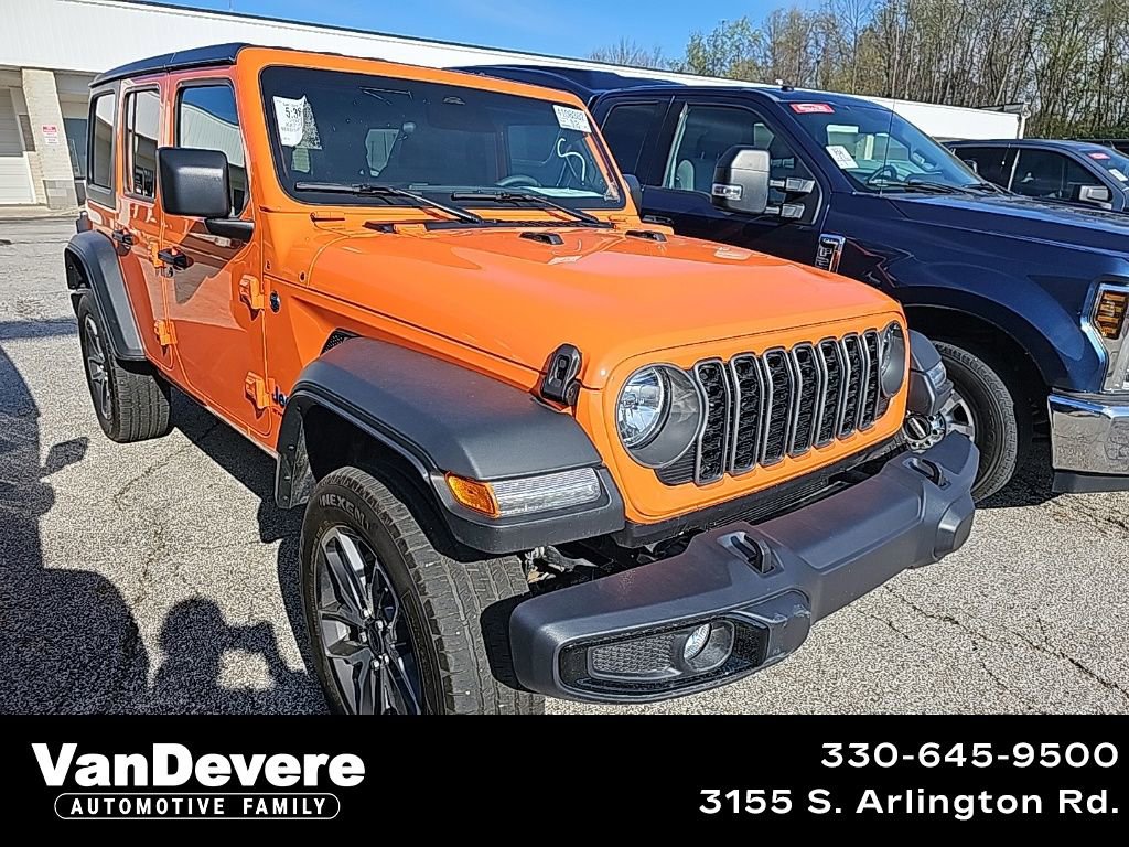 Used 2025 Jeep Wrangler Unlimited Sport S 4xe w/ Convenience Group AWD/4WD image 1