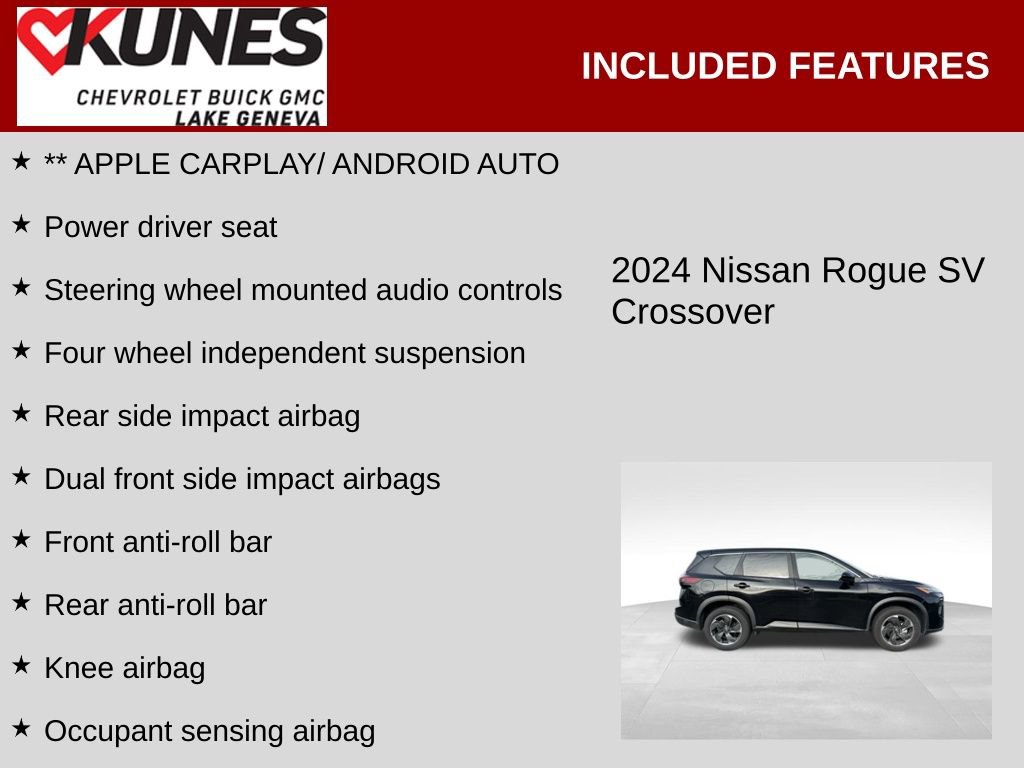 Used 2024 Nissan Rogue SV image 2