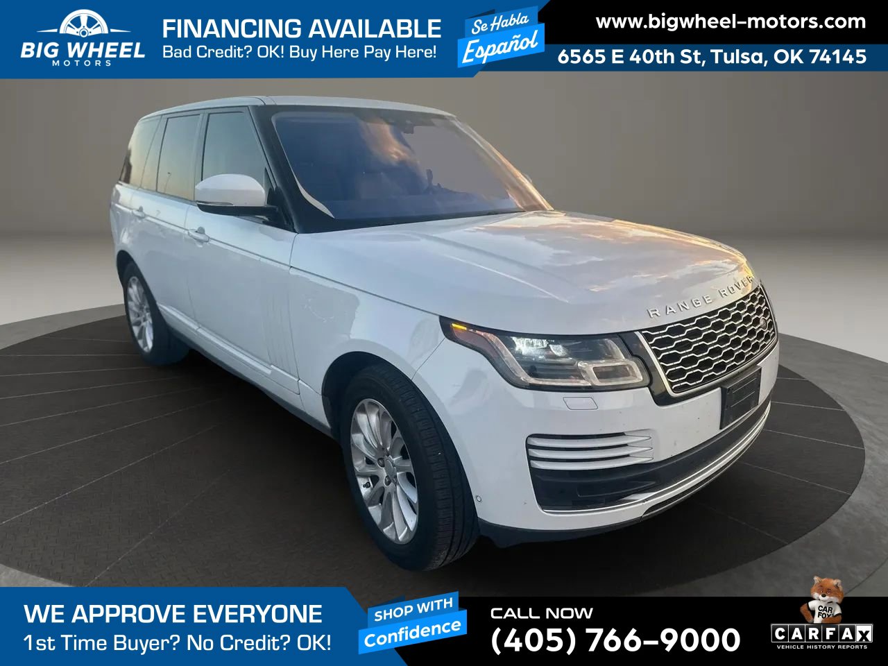 Used 2019 Land Rover Range Rover HSE image 1