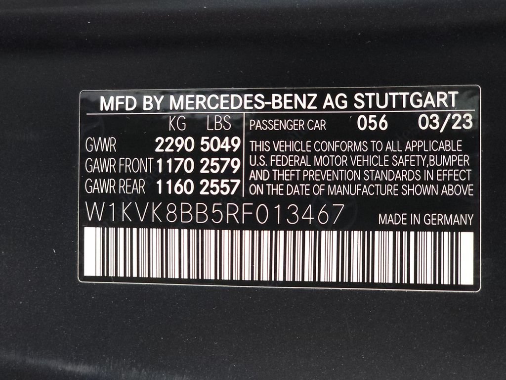 Certified 2024 Mercedes-Benz SL 63 AMG 4MATIC w/ Manufactur Interior Package image 40