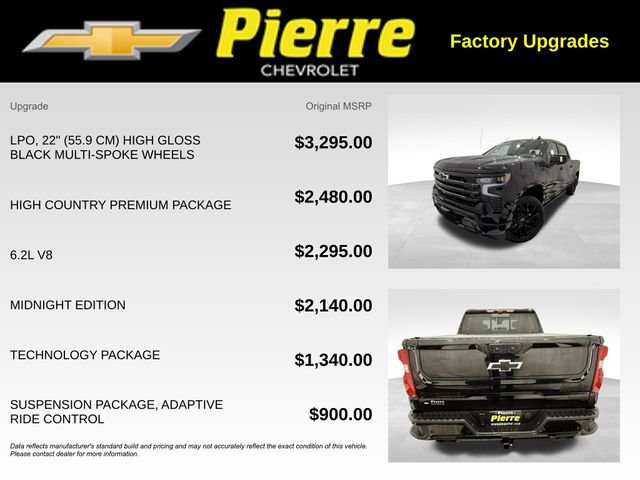 Used 2025 Chevrolet Silverado 1500 High Country w/ High Country Premium Package image 13