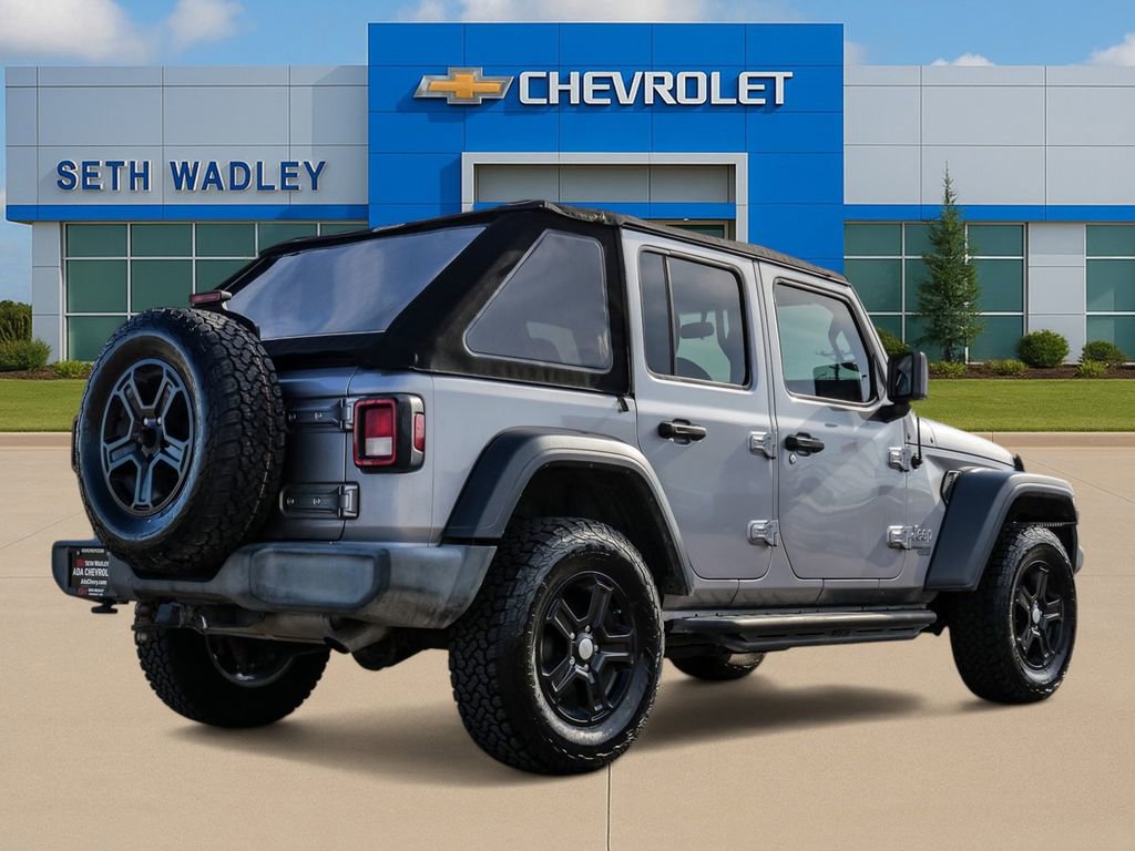 Used 2019 Jeep Wrangler Unlimited Sport S AWD/4WD image 7
