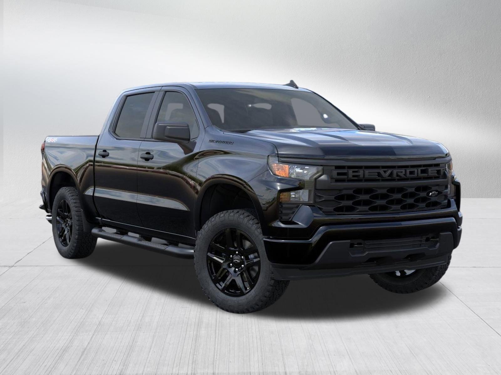 New 2026 Chevrolet Silverado 1500 Custom w/ Turbomax Blackout Package image 8