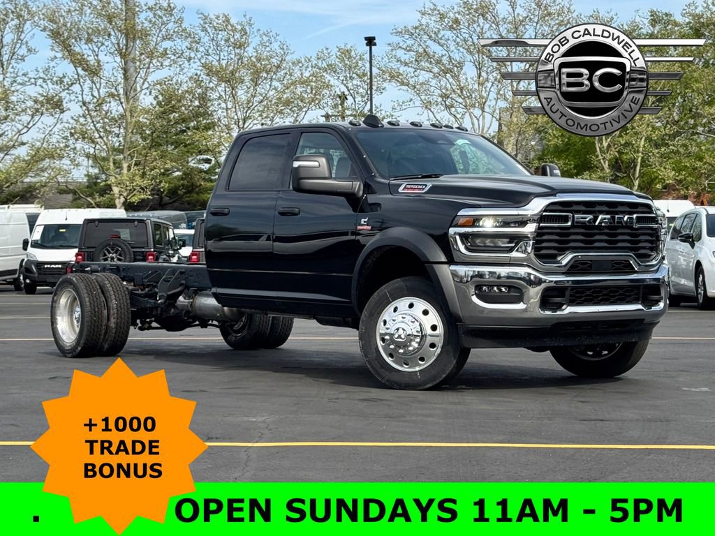 New 2026 RAM 5500 Tradesman w/ Chrome Appearance Group
