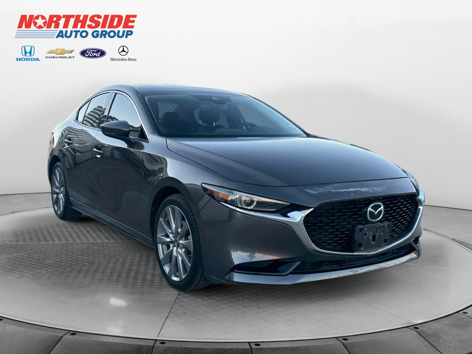 Used 2019 MAZDA MAZDA3 Sedan w/ Premium Package FWD image 1