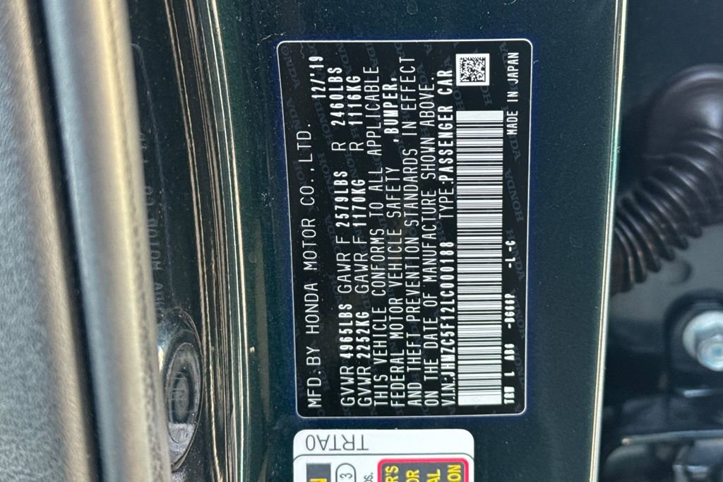 Certified 2020 Honda Clarity Plug-In Hybrid image 35