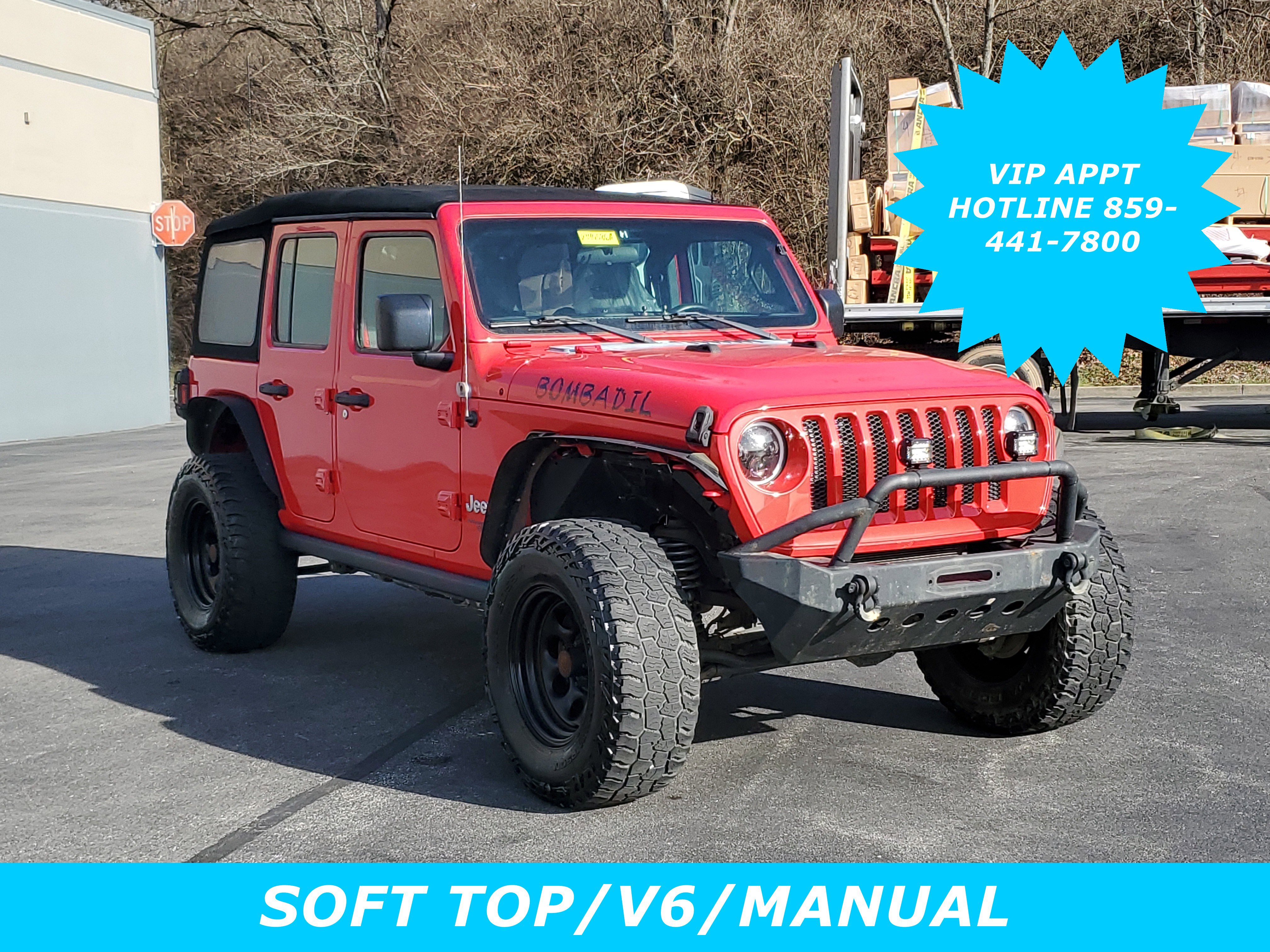 Used 2018 Jeep Wrangler Unlimited Sport image 1
