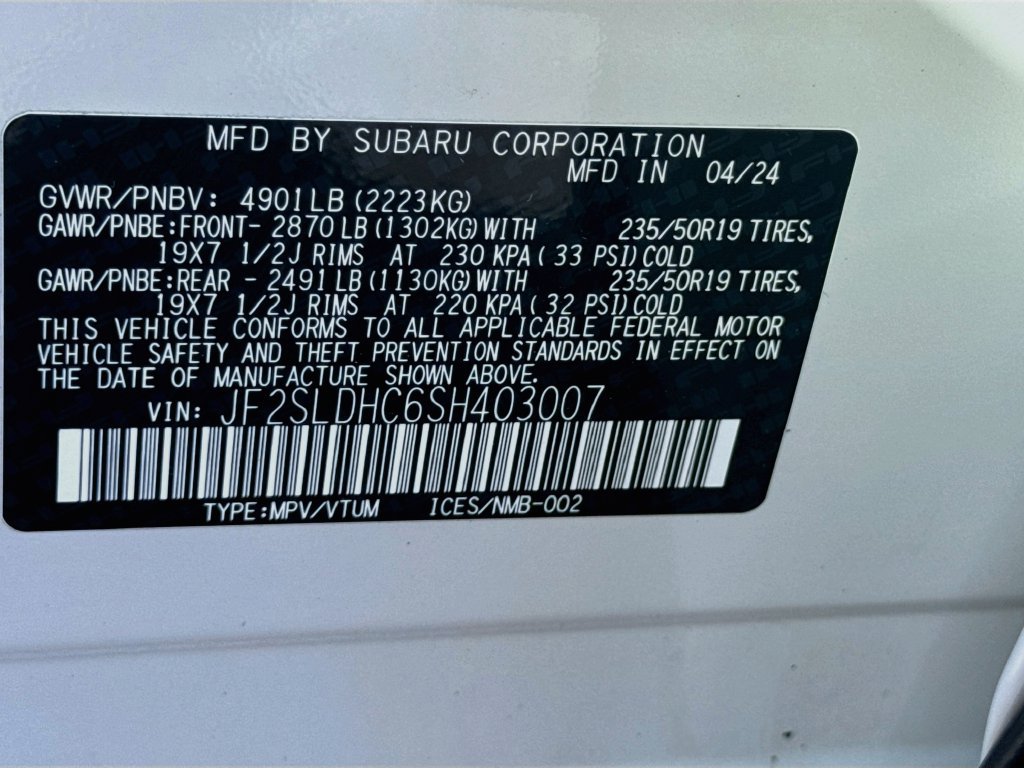 Certified 2025 Subaru Forester Sport w/ Popular Package #1 AWD/4WD image 31