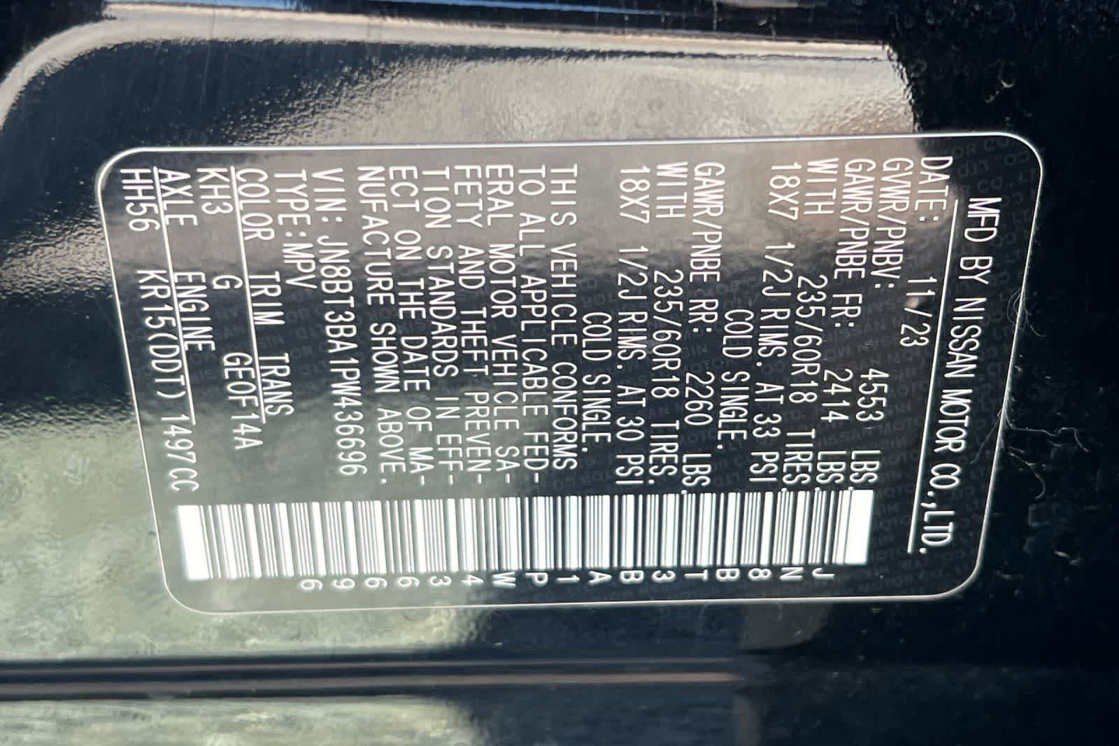 Used 2023 Nissan Rogue SV FWD image 38