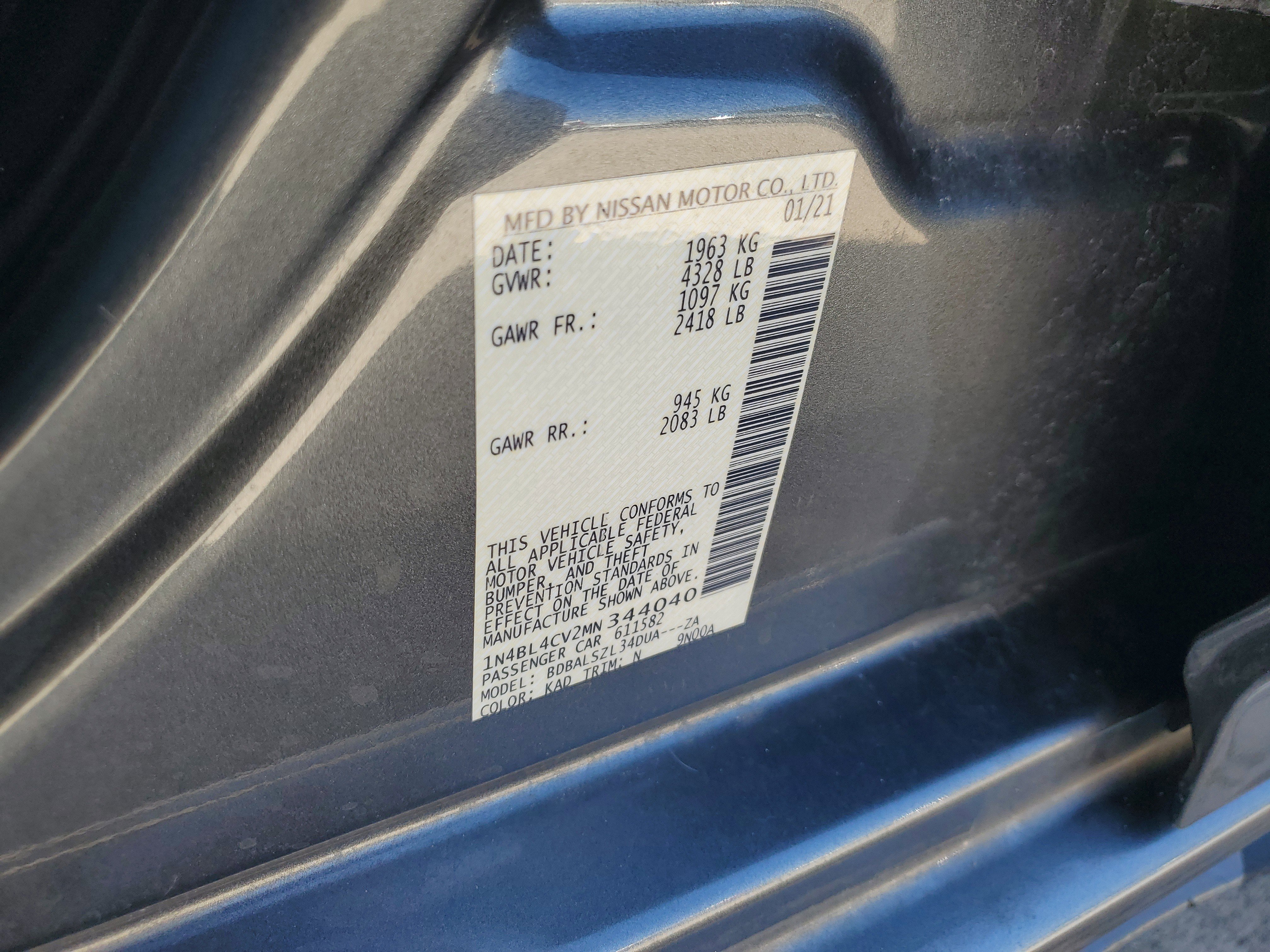 Used 2021 Nissan Altima 2.5 SR image 30