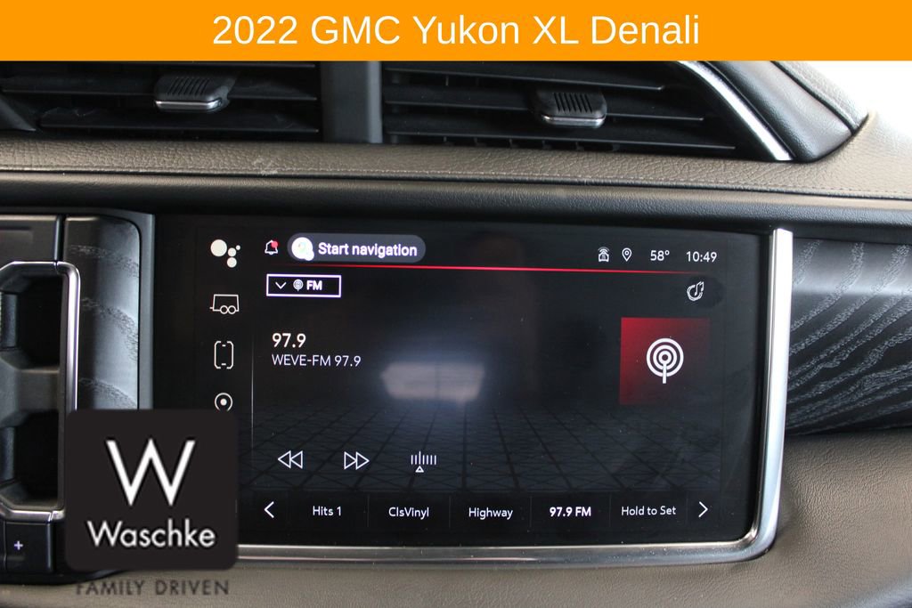 Used 2022 GMC Yukon XL Denali w/ Denali Premium Package AWD/4WD image 47