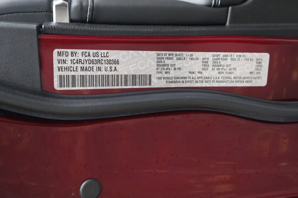 Used 2024 Jeep Grand Cherokee Overland image 54