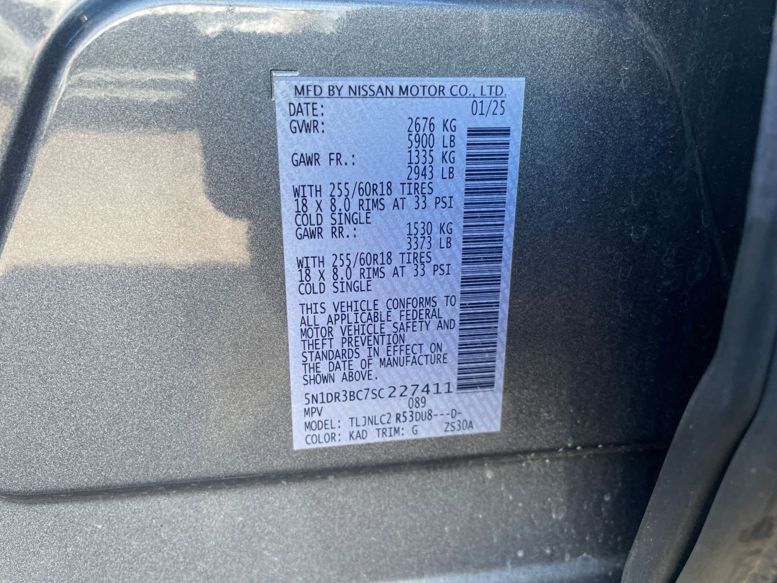 Used 2025 Nissan Pathfinder SV AWD/4WD image 31