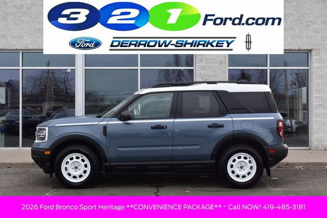 New 2026 Ford Bronco Sport Heritage w/ Convenience Package AWD/4WD image 2