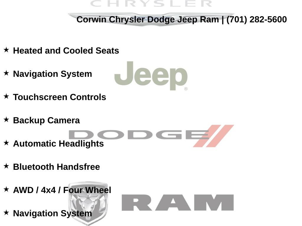 Used 2023 Jeep Grand Cherokee L Overland w/ Luxury Tech Group IV AWD/4WD image 8