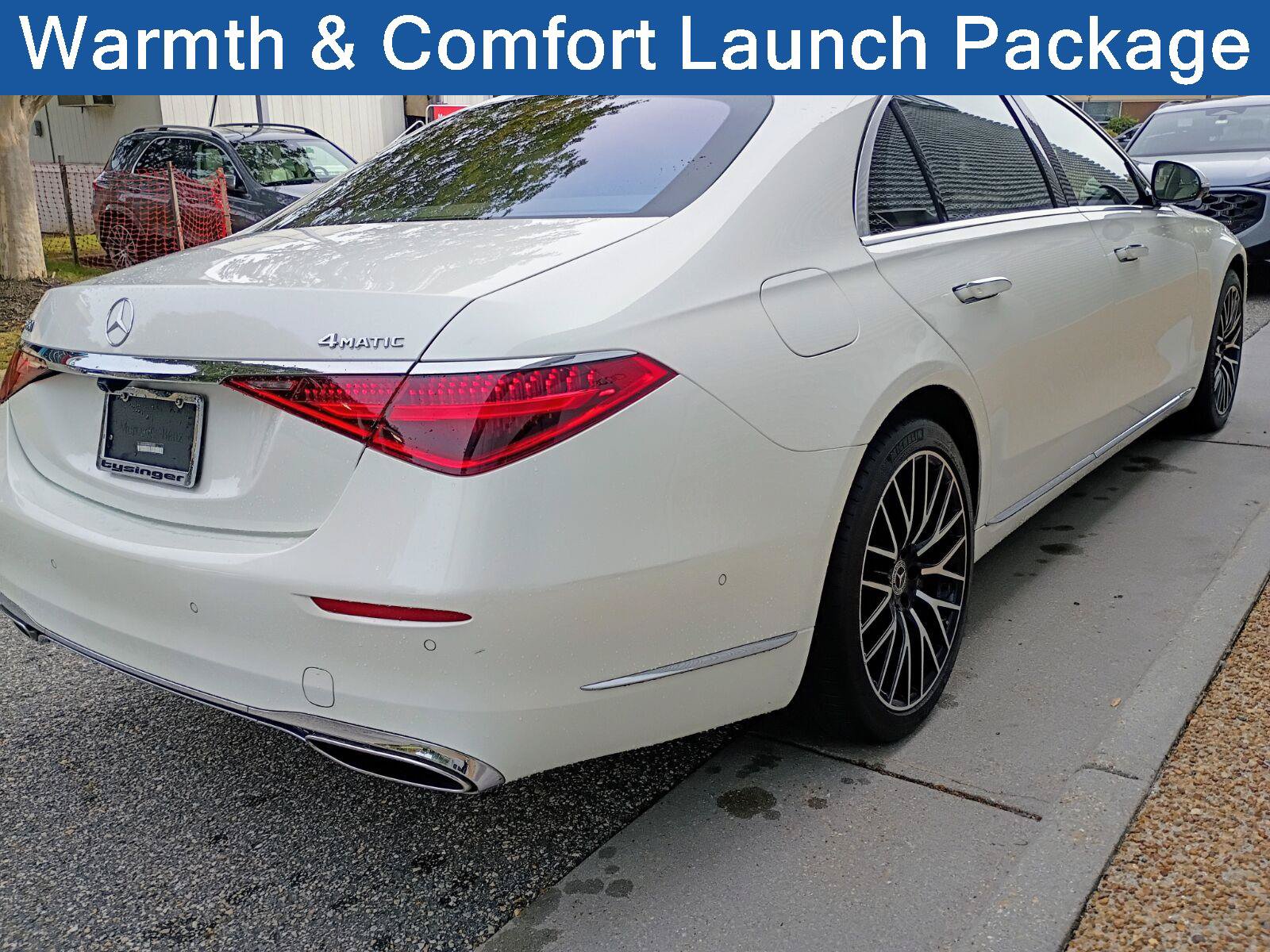 Used 2021 Mercedes-Benz S 580 4MATIC Sedan image 3
