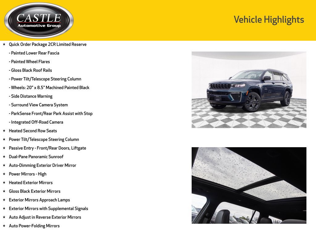 New 2027 Jeep Grand Cherokee L Limited AWD/4WD image 6
