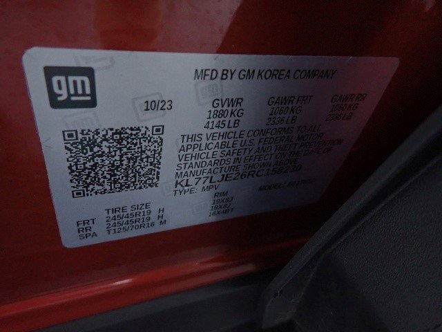 Certified 2024 Chevrolet Trax RS w/ Driver Confidence Package image 26