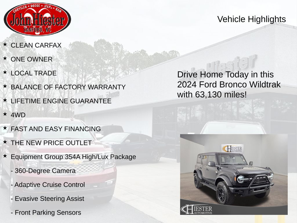 Used 2024 Ford Bronco Wildtrak AWD/4WD image 6