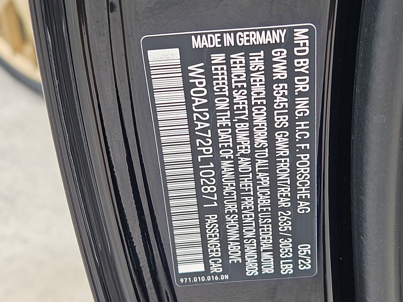 Used 2023 Porsche Panamera Platinum Edition image 24