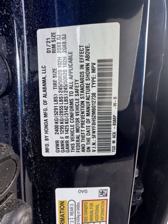 Used 2021 Honda Passport EX-L image 13