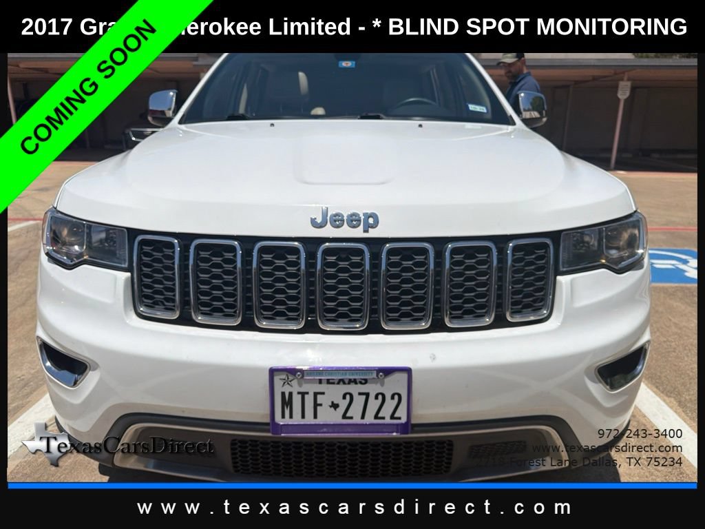 Used 2017 Jeep Grand Cherokee Limited w/ Trailer Tow Group IV RWD image 2