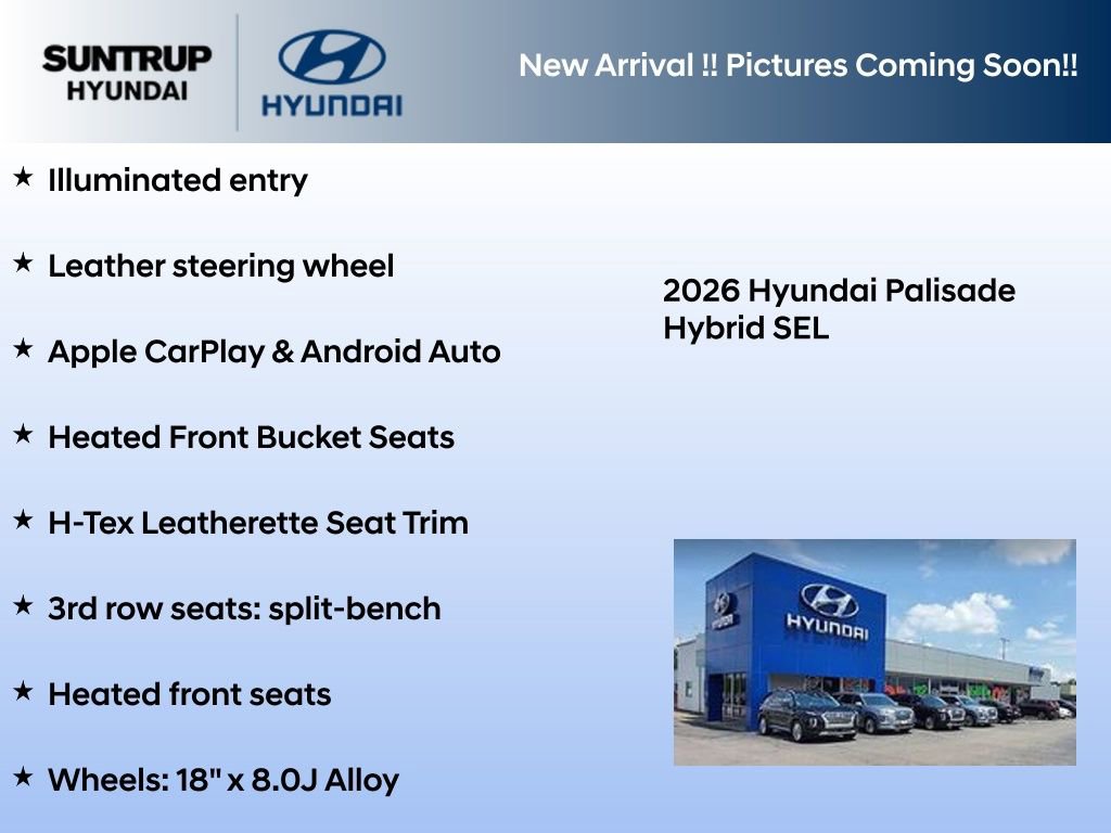 New 2026 Hyundai Palisade SEL AWD/4WD image 3