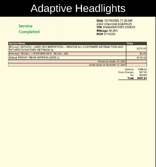 Used 2023 Chevrolet Equinox RS FWD image 8