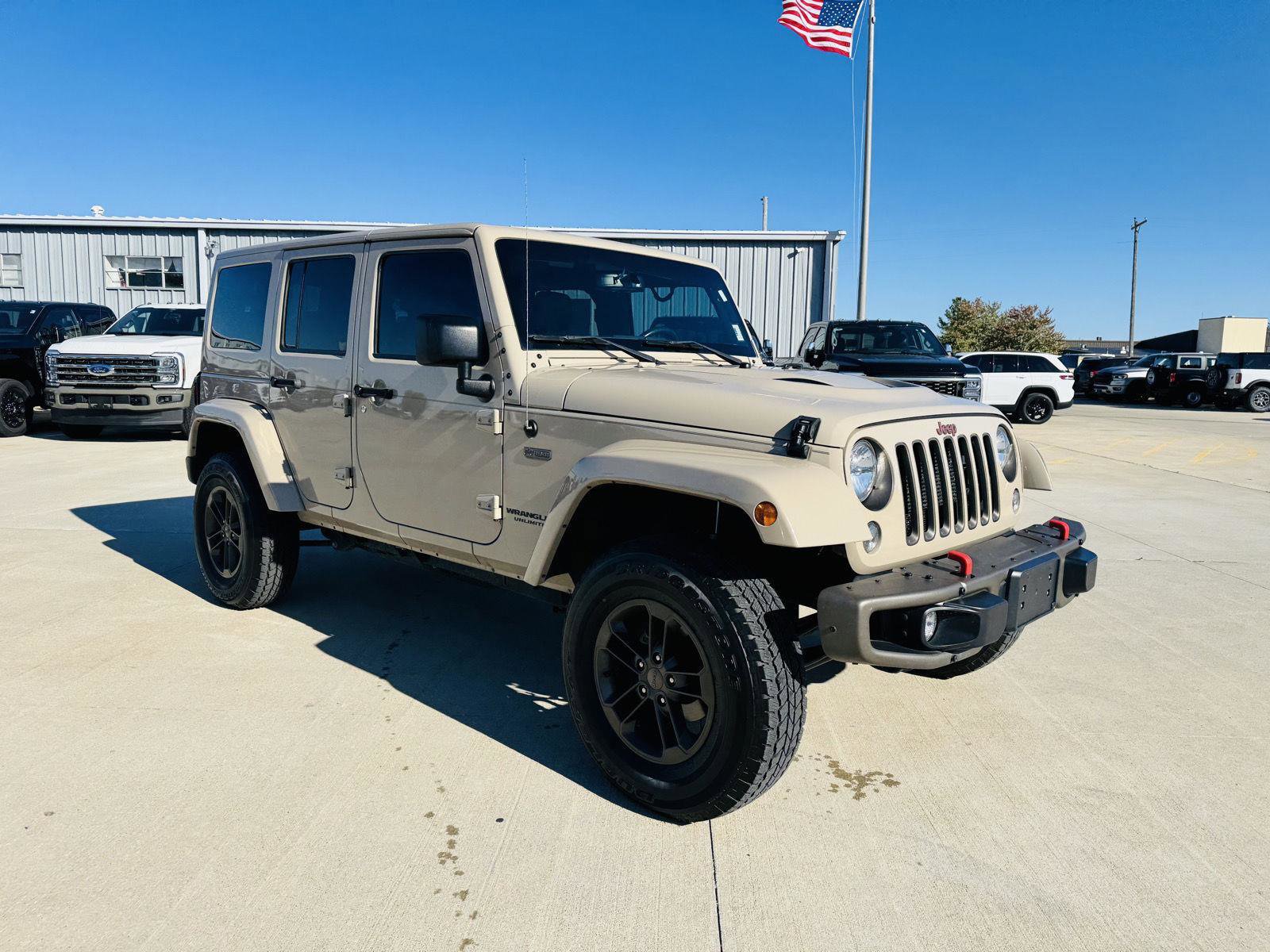 Used 2016 Jeep Wrangler Unlimited Sahara