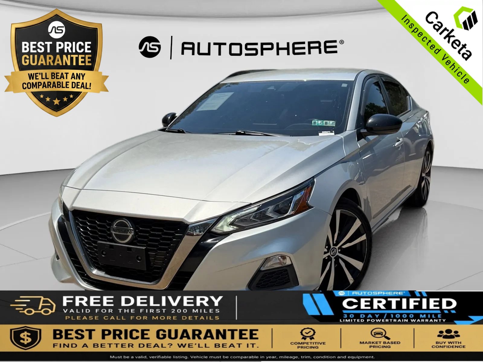Used 2020 Nissan Altima 2.5 SR FWD image 1