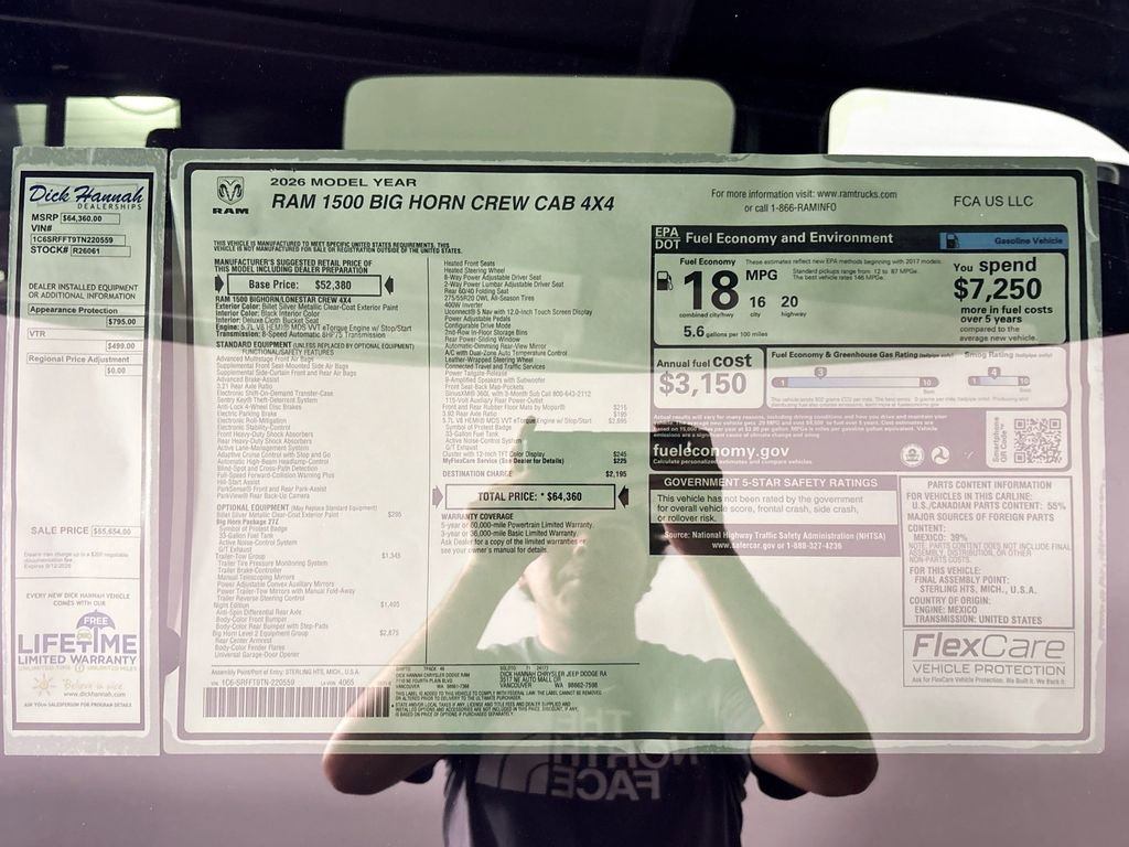 New 2026 RAM 1500 Big Horn image 24