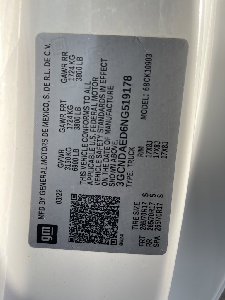 Used 2022 Chevrolet Silverado 1500 W/T w/ WT Value Package image 27