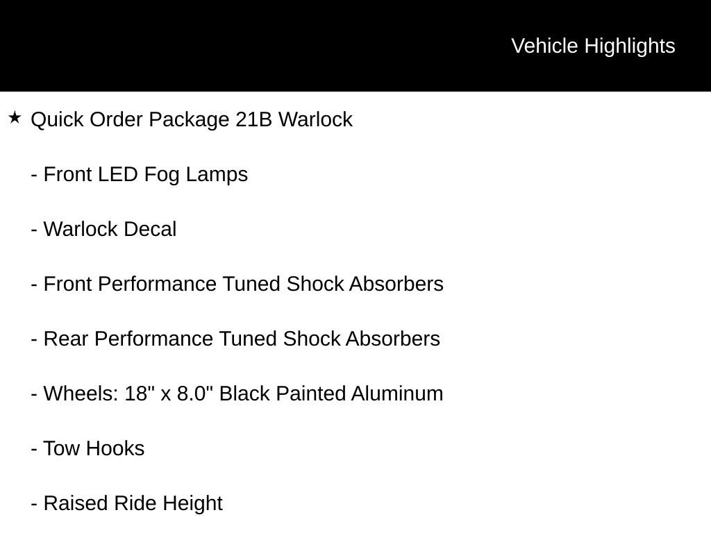 New 2026 RAM 1500 Classic Warlock AWD/4WD image 3
