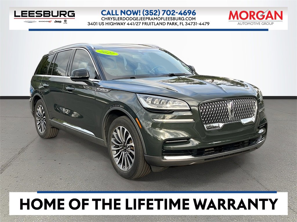 Used 2022 Lincoln Aviator Reserve w/ Elements Package Plus