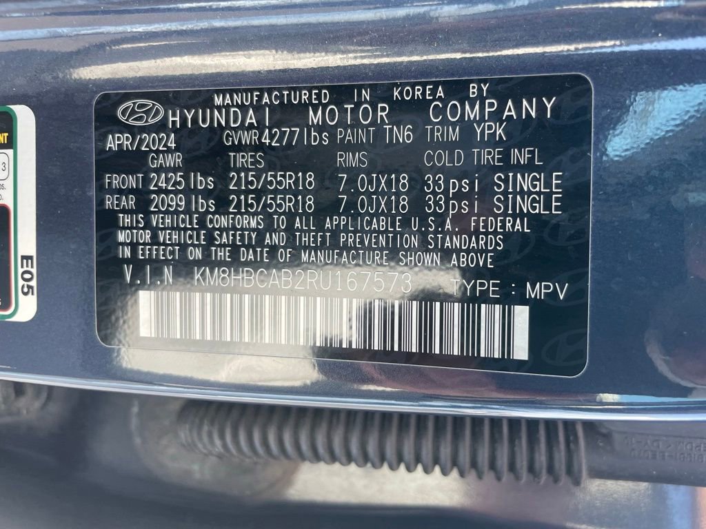 Used 2024 Hyundai Kona SEL AWD/4WD image 40