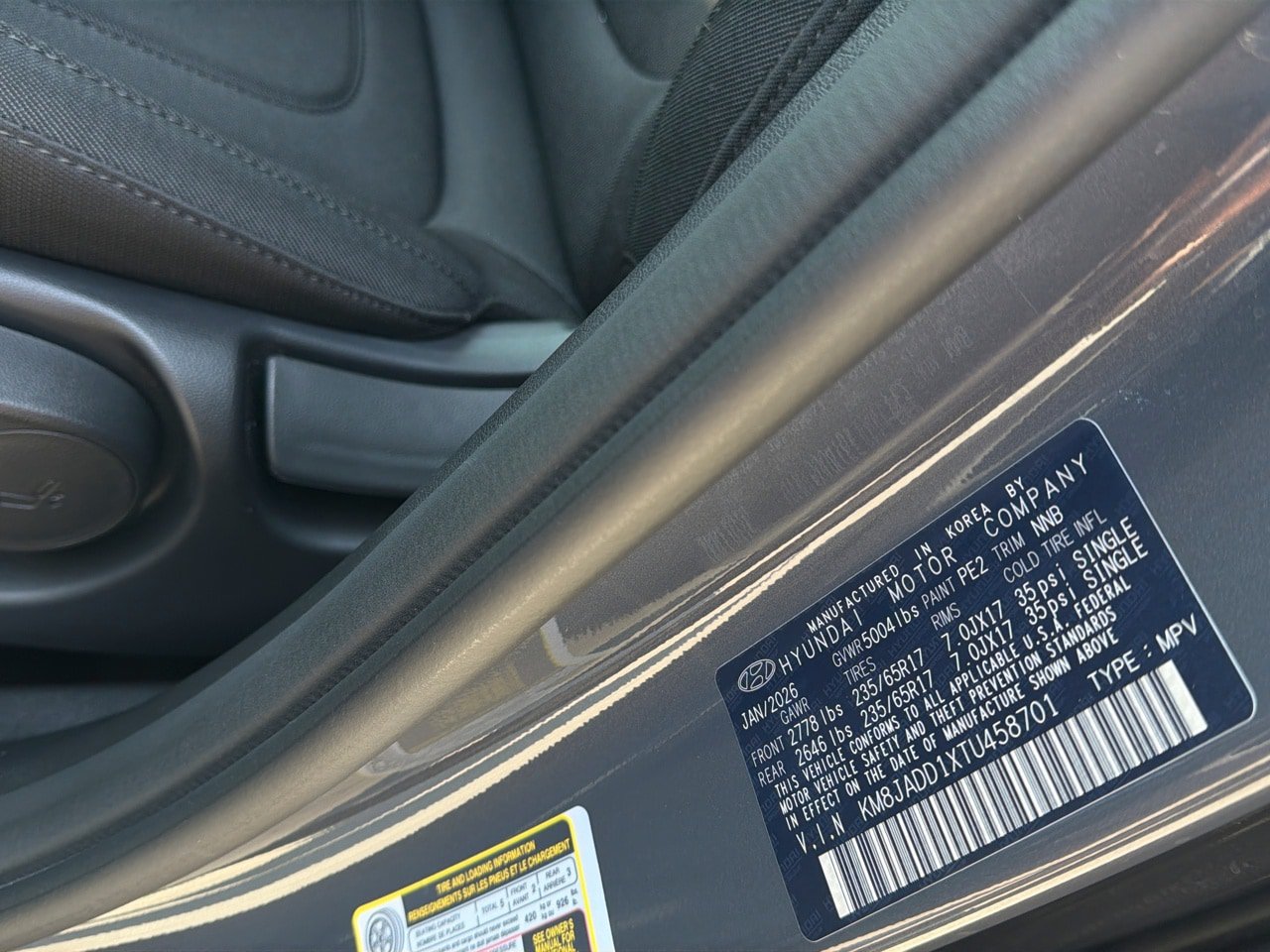 Certified 2026 Hyundai Tucson Blue SE AWD/4WD image 29