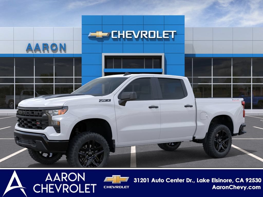 New 2026 Chevrolet Silverado 1500 Custom Trail Boss w/ Dark Appearance Package AWD/4WD image 3