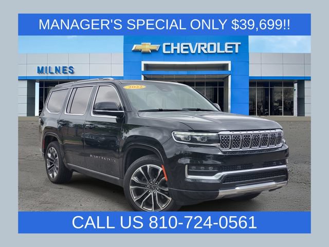 Used 2022 Jeep Grand Wagoneer Series III w/ Rear Seat Video Group 1