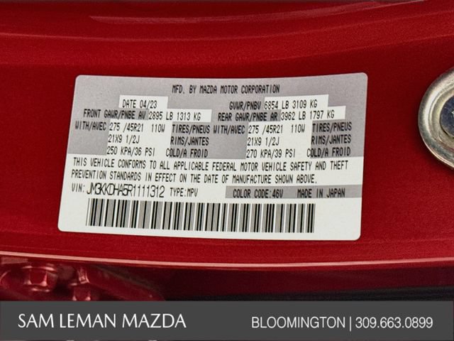 Used 2024 MAZDA CX-90 Plug-In Hybrid w/ Premium Pkg AWD/4WD image 34