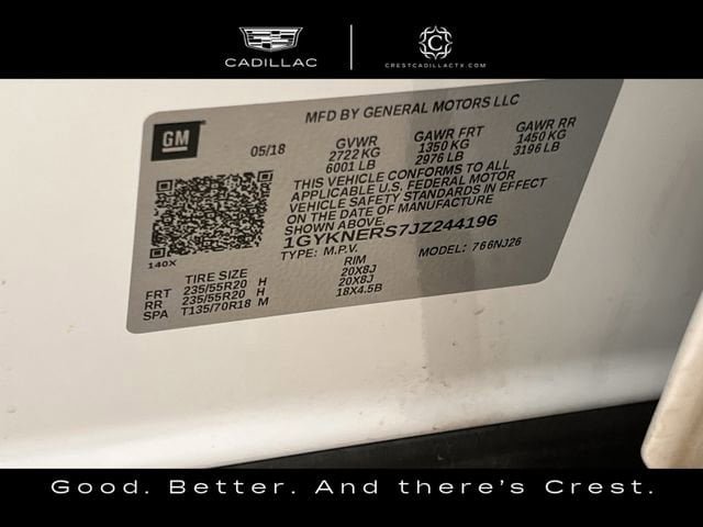 Used 2018 Cadillac XT5 Premium Luxury FWD image 32