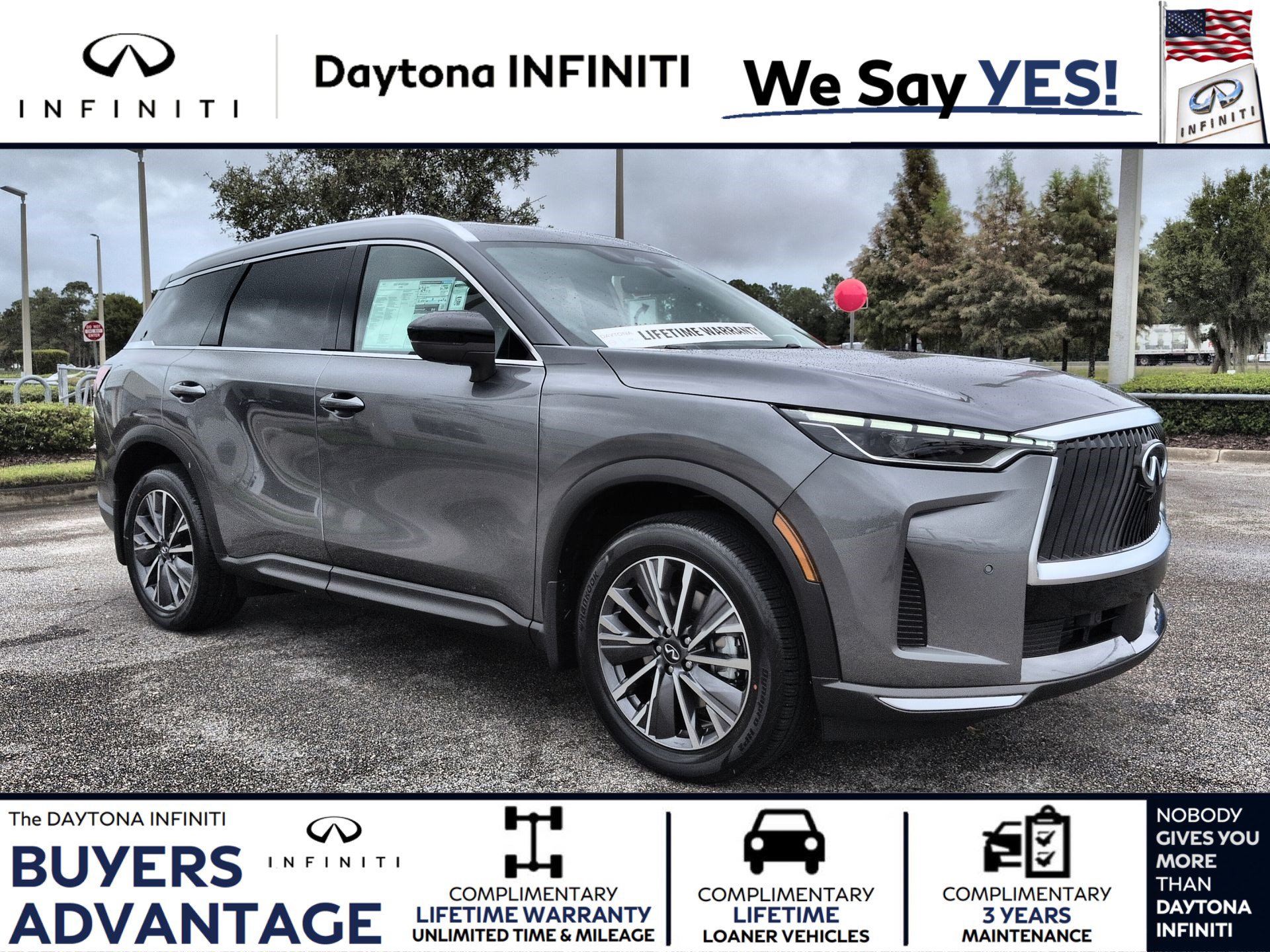 New 2027 INFINITI QX60 Luxe w/ Cargo Package