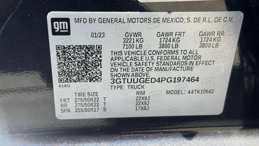 Used 2023 GMC Sierra 1500 Denali w/ Denali Reserve Package AWD/4WD image 14