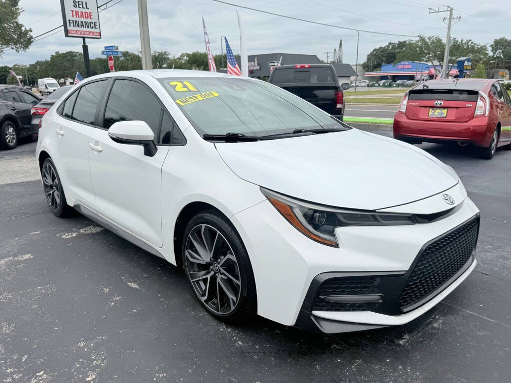 Used 2021 Toyota Corolla SE FWD image 1